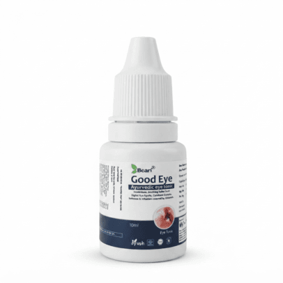 Bcari Good Eye Herbal Eyedrops | Relieves  from Eye Strain | Hydration and lubrication |  Natural Vision Support | Soothing Redness and Irritation | Good Eye drops with Goodness of Ayurvedic Herbs like Rose ,Triphala, Neem, Daru haldi, Punarnava , Honey