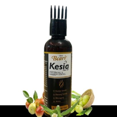 Kesia  Hair Oil For Men & Women | With Bhringraj, Amla, Gunja Seed, Methi | For Hairfall & Dendruff | Helps In Hair Growth & Thickness | All Hair Types  100ml