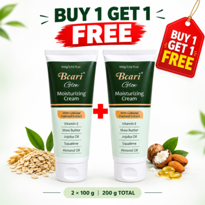 Bcari Glow Moisturizing Cream | Long-Lasting Hydration  | 100ml