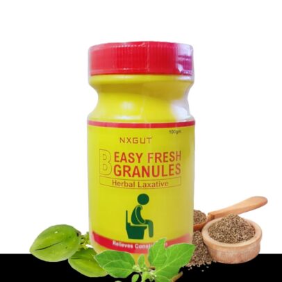 NXGUT Beasy fresh Granules Herbal laxative | Ayurvedic Constipation Relief Medicine | For Digestive Issue, Stomach-Ache & Flatulence | Acidity, Gas & Bloating | Promotes Healthy Bowel Movement