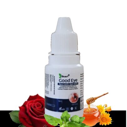Bcari Good Eye Herbal Eyedrops | Relieves  from Eye Strain | Hydration and lubrication |  Natural Vision Support | Soothing Redness and Irritation | Good Eye drops with Goodness of Ayurvedic Herbs like Rose ,Triphala, Neem, Daru haldi, Punarnava , Honey