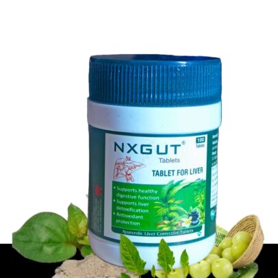 NXGUT Tablet |Supports healthy liver | Antioxidant  protection | Liver Detoxification | Protect liver cells | Boosts immunity | Support digestion and Metabolism | Enriched with Daruhaldi, Kutki, Punarnava, Bhumi Amla and Vidang