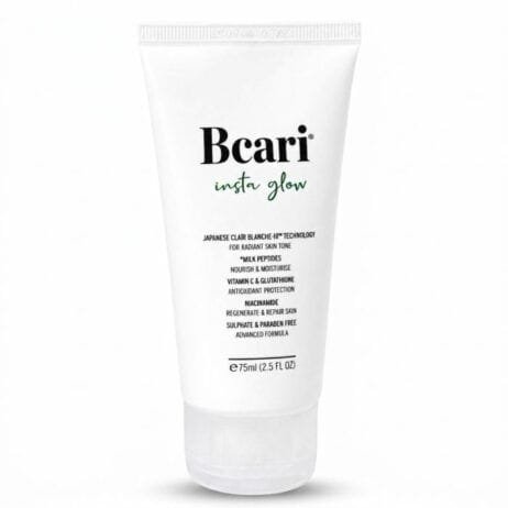 BCARI INSTA GLOW CREAMY FACE WASH | RADIANT SKIN TONE | NOURISH & MOISTURISE | ANTIOXIDENT PROTECTION | REGENERATE & REPAIR SKIN | With JAPANES TECHNOLOGY 75 ML