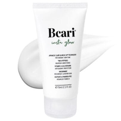 Bcari Insta Glow Creamy Face Wash | Brightens Skin Tone in 7 Days | 75ml