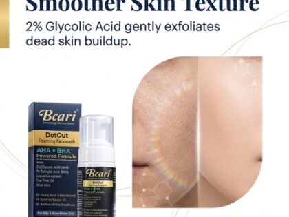 Bcari DotOut Foaming Face Wash