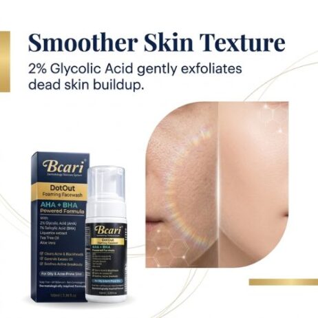 Bcari DotOut Foaming Face Wash