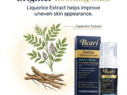 Bcari DotOut Foaming Face Wash