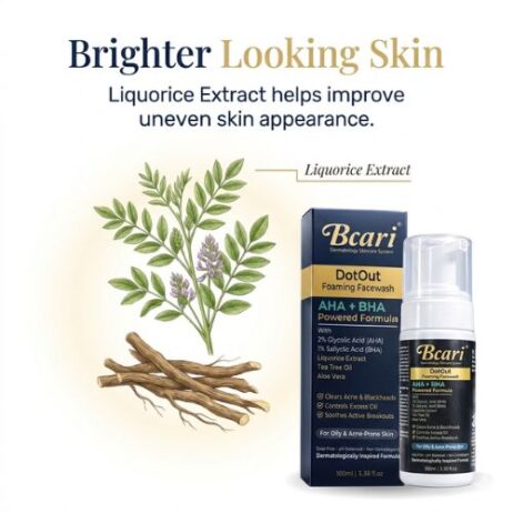 Bcari DotOut Foaming Face Wash