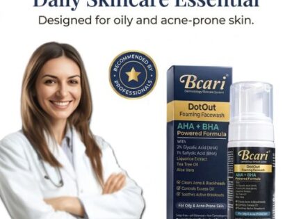 Bcari DotOut Foaming Face Wash