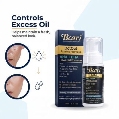 Bcari DotOut Foaming Face Wash